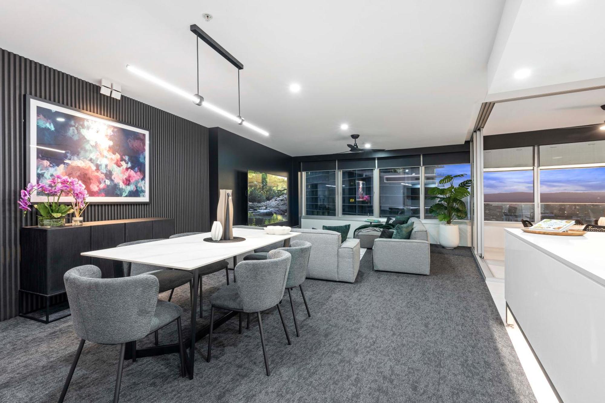 Q Tower At Surfers Paradise - Self Contained Apartments โกลด์โคสต์ ภายนอก รูปภาพ