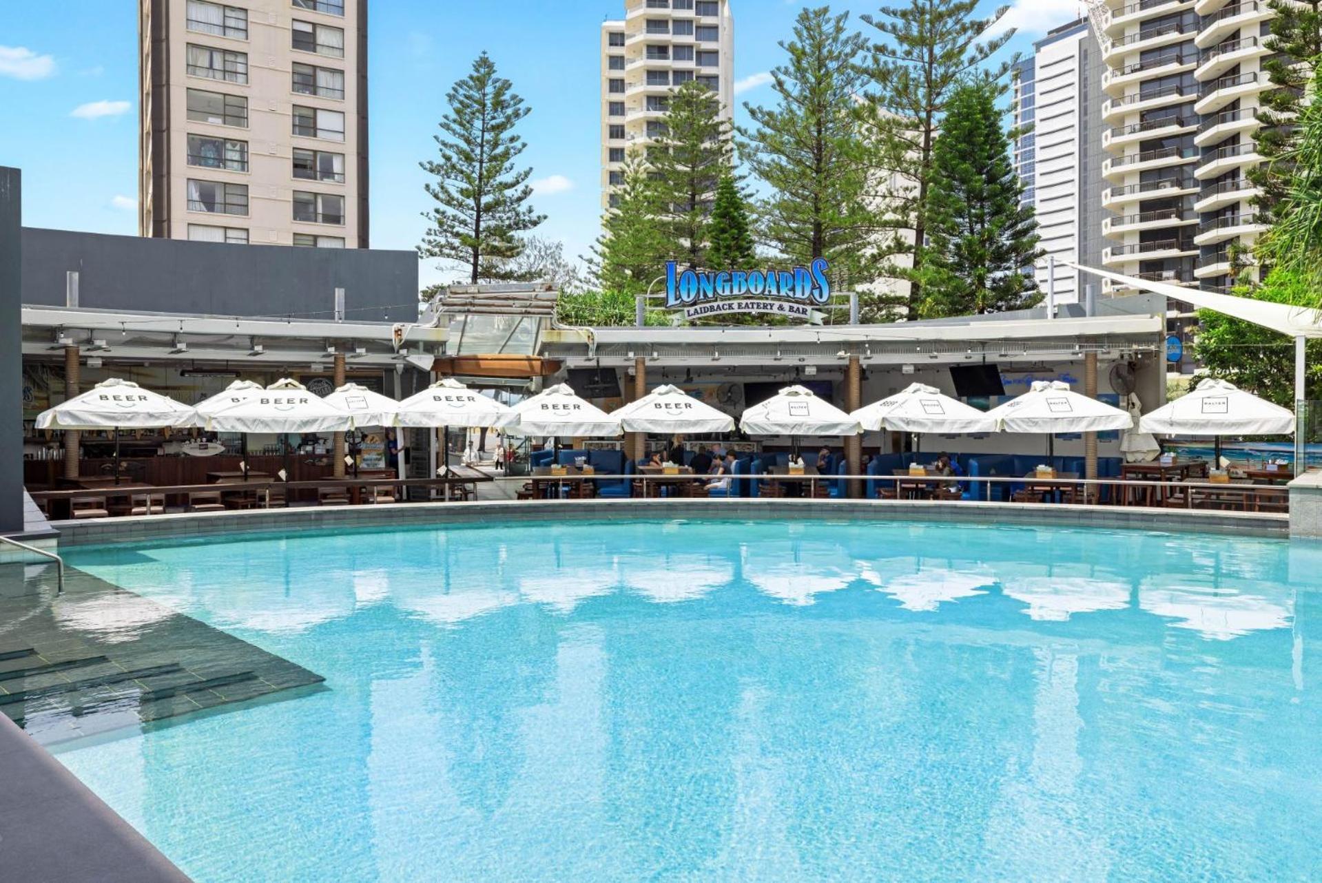 Q Tower At Surfers Paradise - Self Contained Apartments โกลด์โคสต์ ภายนอก รูปภาพ